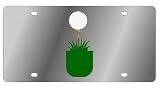 Golf Tee & Ball License Plate