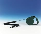Flexi Classic Retractable Tape Leash Green 16 Foot - CLASSIC 3-5