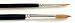 Silver Falcon Brush - Pure Sable Round / Detail (3250) #0