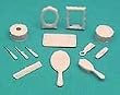 Dollhouse Miniature Chrysnbon Victorian Dresser Set Minikit