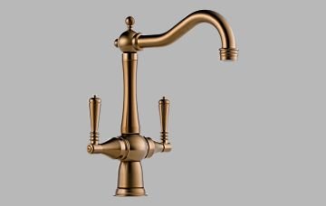 Brizo 62036LF-BZ Tresa Two Handle Kitchen Faucet – Brushed Bronze