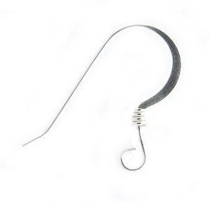 Sterling Silver French Wire Earring Hooks (10)