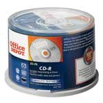 Office Depot(R) Brand CD-R Spindle, 700MB/80 Minutes, Pack Of 50