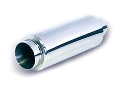 3A Racing 63-0217 Muffler Universal Round 4" Tip