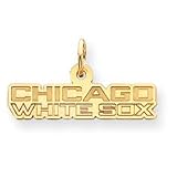 14K Chicago White Sox Lrg Team Name (2Lines)