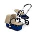Bugaboo Cameleon Stroller - Dark Blue Base - Sand Canvas