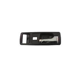 ***PASSENGER INSIDE / FRONT*** 90-93 HONDA ACCORD 2DR 2DOOR COUPE DOOR HANDLE (W/ POWER LOCK) (GRAY-W/ CHROME LEVER) 91 92 1990 1992 1993