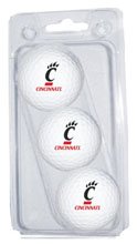 Cincinnati Bearcats Of) Ncaa 15 Golf Ball Pack