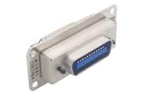 IEEE-488 Bulkhead Adapter, Male / Female, Connector Orientation: Normal