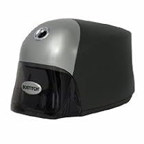 Stanley Bostitch Heavy Duty 1-Hole Electric Pencil Sharpener With Auto Stop Mechanism (EPS8HD-BLK)
