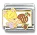 Clearly CharmingGood Friends are ForeverPrecious Moments Italian Charm Bracelet Link