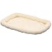 Precision Pet SnooZZy Original Fleece Pet Bed, Medium/Large 4000, 37" x 25", Cream