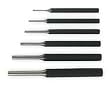Westward 2AJA7 Pin Punch Set, 3/32 To 5/16 In, 6 Pc