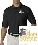 Embroidered Shirt - Men's Polo Shirt with yom kippur