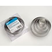 Ateco 4 Piece Stainless Steel Round Cutter Set