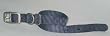 Hamilton NEW L1UXURIOUS Deluxe 3/8" S/T Nylon Dog Collar, Graphite Gray, 12"