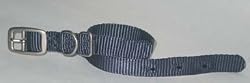 Dog Collar, 3/8" x 12" Gray