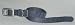 Dog Collar, 3/8" x 12" Gray