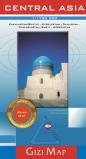 Central Asia Road Map - Southern Kazakhstan, Kyrgyzstan, Tajikistan, Turkmenistan (East), Uzbekistan (English and French Edition)