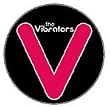VIBRATORS - Pink V Logo - Button / Pin