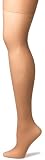 No Nonsense Regular Reinforced Toe Pantyhose, 4 Pair Pack, Tan, B
