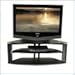 Large Wood and Glass TV Console