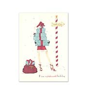 Fashion Folded Card Holiday Christmas Cards