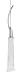 American Fluorescent HEP118PCEC Helios Slender Organic Pendant, Polished Chrome