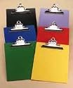 Plastic Clipboard, Antimicrobial & Recycled, Letter/A4, Opague Green, EA SAU21604