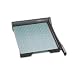 Premier W15 Original green 20-sheet trimmer, 13x17-1/2 wood base, steel blade, 15 cut