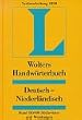 Deutsch - Niederl�ndisch. Wolters Handw�rterbuch