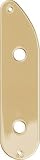 REPLACEMENT TELE&reg; BASS CONTROL PLATE GOLD