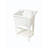 Zenith LT2005W ErgoTub Full Featured Freestanding Laundry Tub