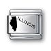 Body Candy Italian Charms Laser ILLINOIS