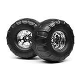 4884 Mntd Dual-Stage Tires Classic King Whls (2) by Hpi Racing