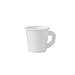 Solo 374HW-2050 4 Oz. Handled Paper Hot Cup White (1000-Pack)