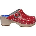 Infant Girls' Cape Clogs Rassatazz - Red/White Polka Dots