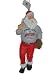 CLEVELAND INDIANS SANTA CLAUS CHRISTMAS ORNAMENT