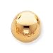 Jewelry : 14k Polished 20mm Half Ball Post Earrings