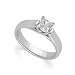 Platinum Diamond Engagement Ring - 0.50 Ct.