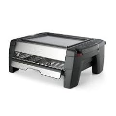 DeLonghi BQ 100 Non smoke Grill mit 1600 Watt Dopelgrillfunktion
