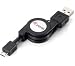 LevelOne equip USB 2.0 Kabel Stecker A / Micro B aufrollbar