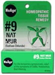 NuAge #9 Nat Mur (Sodium Chloride) 125 Tabs ( Homeopathic Tissue Remedy ) Hylands