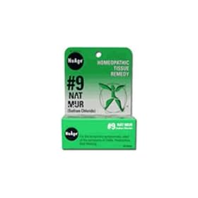 NuAge #9 Nat Mur (Sodium Chloride) 125 Tabs (Homeopathic Tissue Remedy) - Hylands
