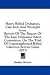 Heavy Rifled Ordnance, Cast Iron And Wrought Iron: Review Of The Report Of The Late Ordnance Select Committee, On The Trial Of Unstrengthened Rifled Cast-Iron Service Guns (1871)