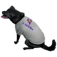 los angeles lakers med pet t shirt grey w logo