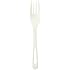 World Centric Corn Starch Fork - 200F, 1000 ct