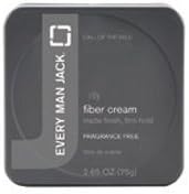 Every Man Jack Fiber Cream, Fragrance Free, 2.65 oz ( Multi-Pack) by Everyman Products