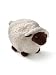 Bath and Body Works Stuffed Lamb Sheep White Wool, Brown Face and Feet.