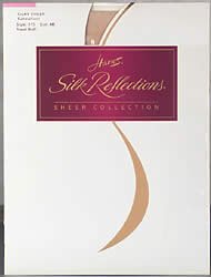 Click here to buy Hanes Silk Reflections Reinforced Toe Control Top Pantyhose Hosiery by Hanes.